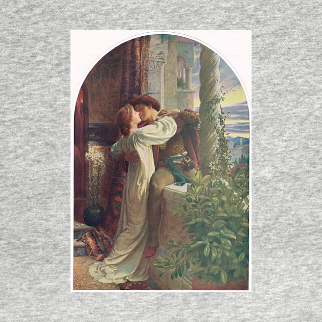 Romeo and Juliet by Frank Dicksee R.A. (1853-1928) by artfromthepast